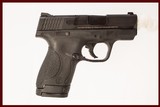 SMITH & WESSON M&P SHIELD 9MM USED GUN INV 219022 - 1 of 5