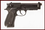 BERETTA 92A1 9MM USED GUN INV 219391 - 1 of 6