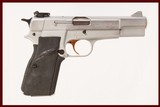 BROWNING HI POWER 9 MM USED GUN INV 219564 - 1 of 5