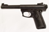 RUGER 22/45 TARGET 22 LR USED GUN INV 219396 - 5 of 5