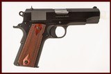 COLT COMMANDER 1911A1 45.ACP USED GUN INV 219489 - 1 of 5