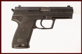 H&K USP 9MM USED GUN INV 219901 - 1 of 6