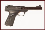 BROWNING BUCKMARK 22 LR USED GUN INV 219949 - 1 of 6