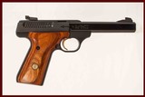 BROWNING BUCK MARK 22 LR USED GUN INV 220037 - 1 of 6