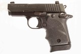 SIG SAUER P938 9MM USED GUN INV 220454 - 4 of 4
