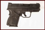 SPRINGFIELD ARMORY XDS 45 ACP USED GUN INV 220872 - 1 of 5
