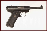 RUGER MK I 200TH YEAR AMERICAN LIBERTY 22 LR USED GUN INV 220897 - 1 of 5