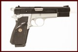 BROWNING HI POWER 40 S&W USED GUN INV 218144 - 1 of 6
