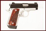 KIMBER MICRO 380 ACP USED GUN INV 221493 - 1 of 5