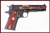 COLT 1911 JOHN WAYNE COMMEMORATIVE 45 ACP USED GUN INV 221856 - 1 of 10