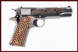 COLT CUSTOM 1911 GOLDEN DRAGON 38 SUPER USED GUN INV 220294 - 1 of 12