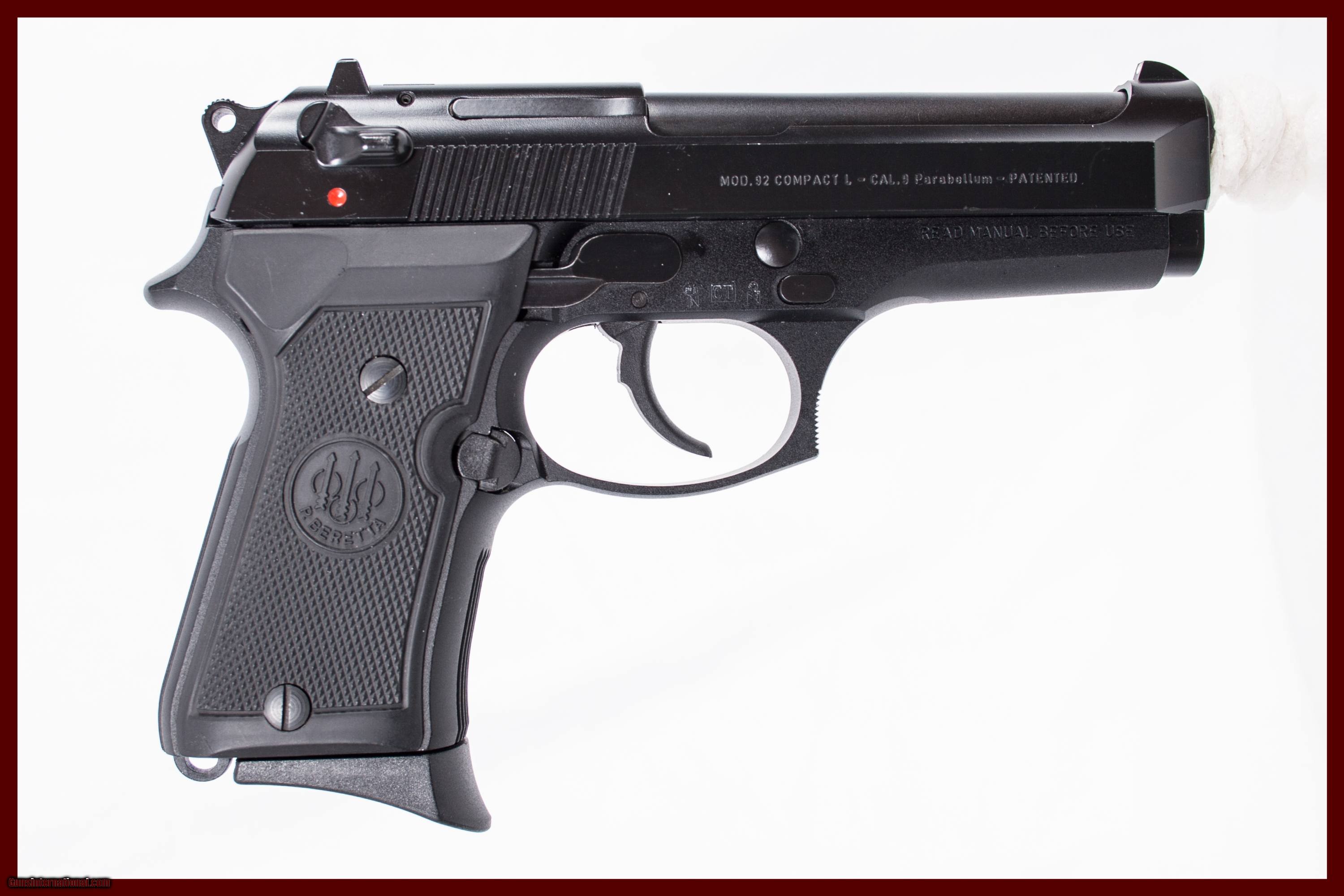 Beretta 92 Compact 9 Mm Used Gun Inv 220231