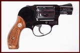 SMITH & WESSON 38 AIRWEIGHT .38 SPL USED GUN INV 221968 - 1 of 6