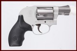 SMITH AND WESSON 638-3 AIRWEIGHT 38SPL+P USED GUN INV 222131 - 1 of 6