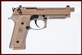 BERETTA M9A3 9MM USED GUN INV 222280 - 1 of 6