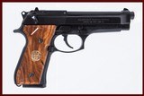 BERETTA 92FS 9 MM USED GUN INV 222289 - 1 of 6