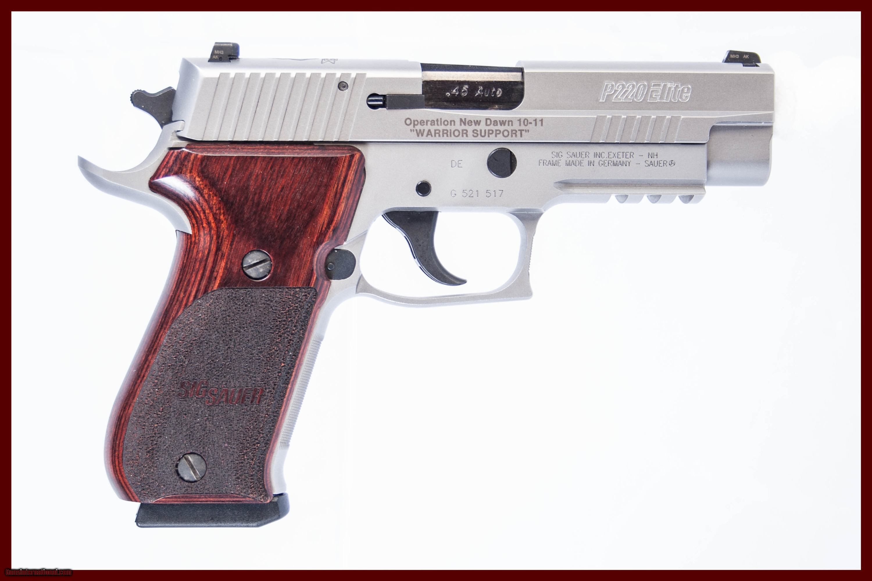 Sig Sauer P220 Elite 45 Acp Used Gun Inv 222373