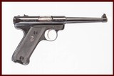 RUGER MK II 22 LR USED GUN INV 222576 - 1 of 5