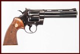 COLT PYTHON 357 MAG USED GUN INV 222631 - 1 of 6