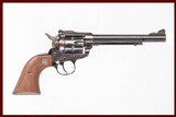 RUGER SINGLE SIX 22 LR USED GUN INV 222832 - 1 of 7