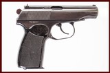 EAST GERMANY MAKAROV 9X18M USED GUN INV 223141 - 1 of 6