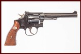 SMITH AND WESSON K22 22LR USED GUN INV 222994 - 1 of 6
