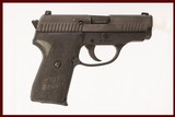 SIG SAUER P239 9 MM USED GUN INV 219602 - 1 of 5