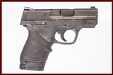 SMITH & WESSON M&P SHIELD 40 S&W USED GUN INV 223727 - 1 of 6