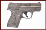 SMITH & WESSON M&P9 SHIELD 9MM USED GUN INV 223733 - 1 of 5