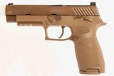 SIG SAUER P320 M17 COMMEMORATIVE 9MM USED GUN INV 220246 - 5 of 6
