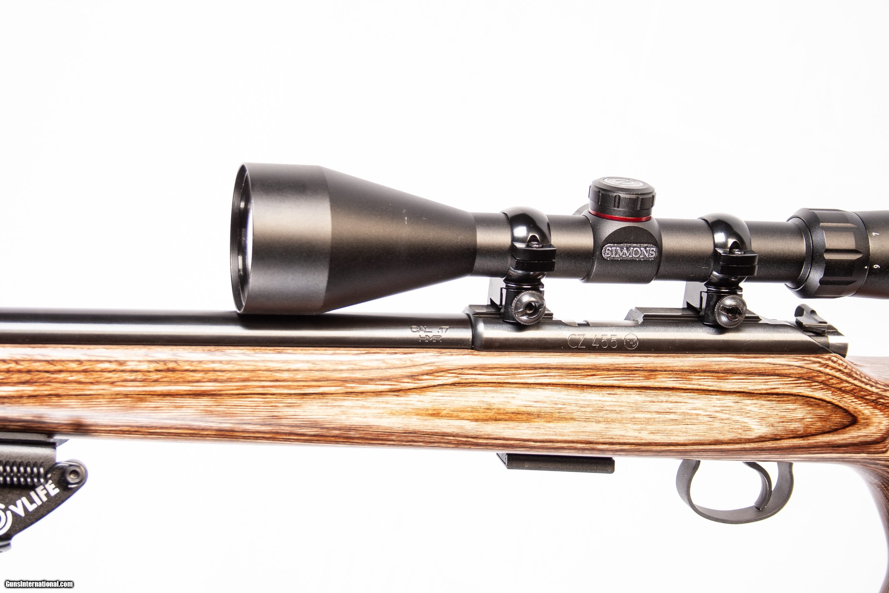 CZ 455 17 HMR USED GUN INV 223776