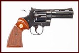 COLT PYTHON 357 MAG USED GUN INV 224038 - 1 of 6