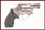 SMITH & WESSON 60 38 SPL USED GUN INV 223904 - 1 of 6