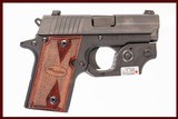 SIG SAUER P238 380 ACP USED GUN INV 224017 - 1 of 5