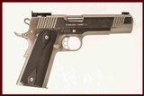 KIMBER 1911 STAINLESS TARGET 38 SUPER USED GUN INV 220961 - 1 of 5
