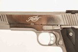 KIMBER 1911 STAINLESS TARGET 38 SUPER USED GUN INV 220961 - 4 of 5