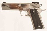 KIMBER 1911 STAINLESS TARGET 38 SUPER USED GUN INV 220961 - 5 of 5