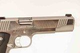 KIMBER 1911 STAINLESS TARGET 38 SUPER USED GUN INV 220961 - 3 of 5