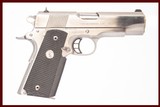 COLT COMBAT COMMANDER 1911 45 ACP USED GUN INV 224231 - 1 of 5