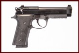 BERETTA 92X 9MM USED GUN INV 223339 - 1 of 5