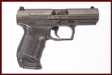 WALTHER P99 AS 40S&W USED GUN INV 222809 - 1 of 6