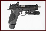 SMITH AND WESSON M&P9L PC 9MM USED GUN INV 207365 - 1 of 2