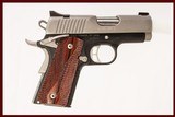 KIMBER 1911 ULTRA CDP II 45 ACP USED GUN INV 219253 - 1 of 6