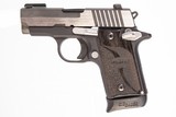 SIG SAUER P238 EQUINOX 380 ACP USED GUN INV 224673 - 6 of 6