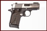 SIG SAUER P238 EQUINOX 380 ACP USED GUN INV 224673 - 1 of 6
