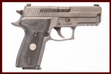SIG P229 LEGION 9MM USED GUN INV 224815 - 1 of 5