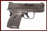 SPRINGFIELD ARMORY XDS 9MM USED GUN INV 225124 - 1 of 5