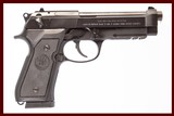 BERETTA 92A1 9 MM USED GUN INV 225303 - 1 of 6