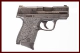 SMITH AND WESSON M&P SHIELD 9MM USED GUN INV 225468 - 1 of 6