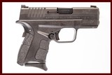 SPRINGFIELD XDS-9 9MM USED GUN INV 225597 - 1 of 6